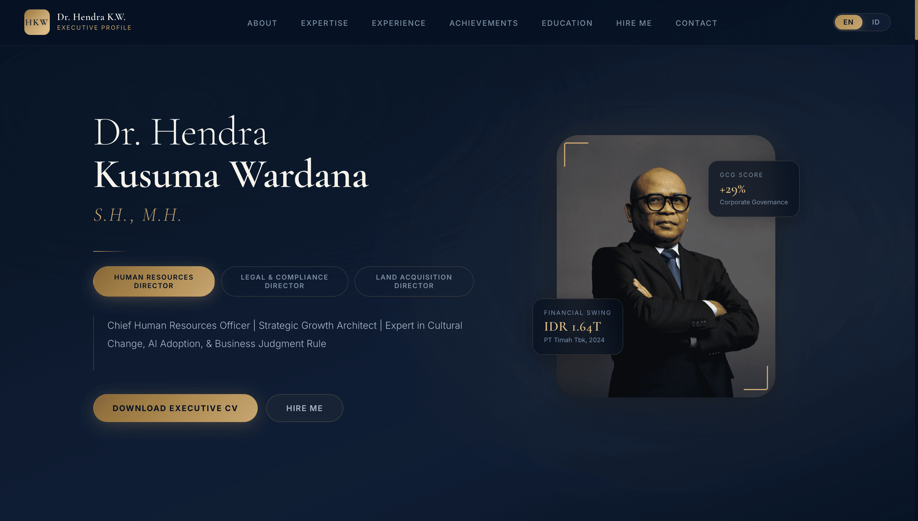 Personal Website of Dr. Hendra Kusuma Wardana, S.H., M.H. logo